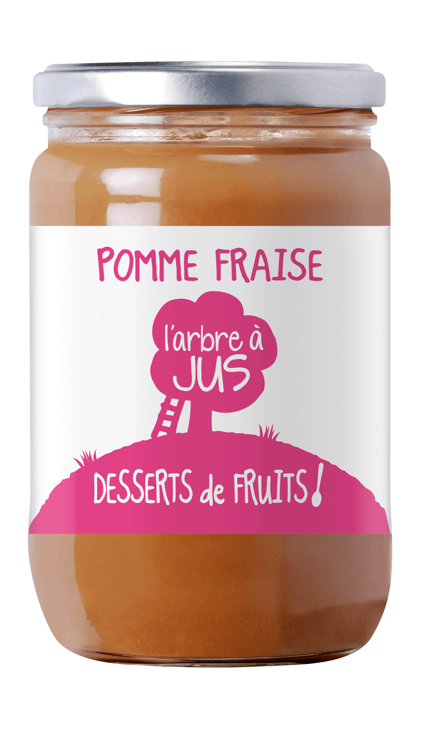 DESSERT POMME FRAISE - 620gr