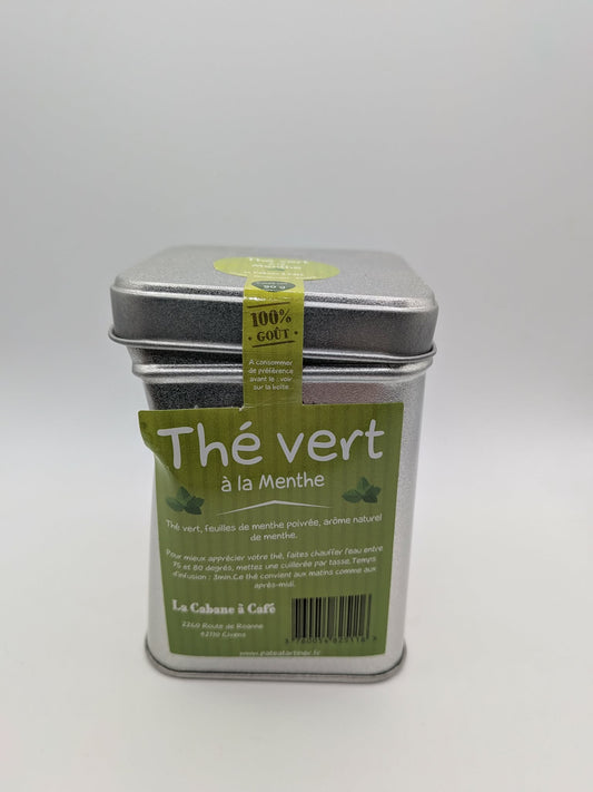THÉ VERT A LA MENTHE - 90gr