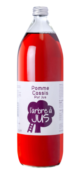 PUR JUS POMME CASSIS - 1L