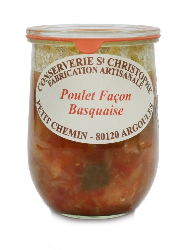 POULET FAÇON BASQUAISE - 900gr
