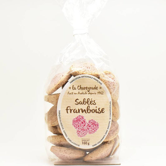 SABLÉS A LA FRAMBOISE - 160g