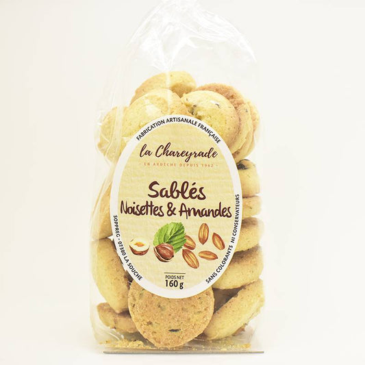 SABLÉS NOISETTE AMANDE 160g