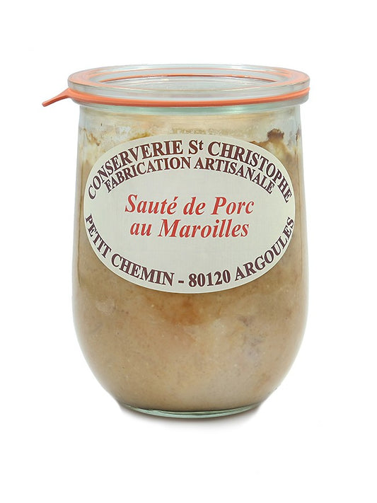SAUTE DE PORC AU MAROILLES - 900gr