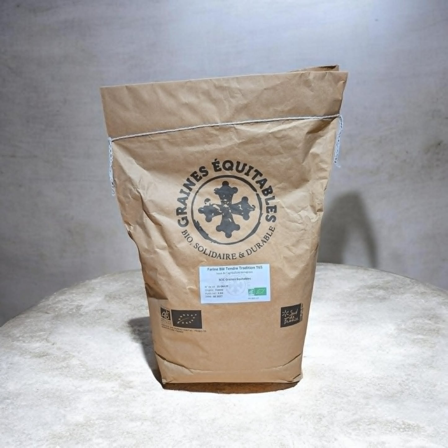 FARINE DE BLÉ TENDRE TRADITION T65 - 5KG