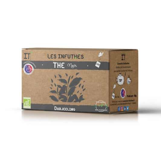 THÉ NOIR DARJEELING - 20 SACHETS INDIVIDUELS