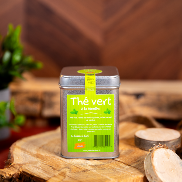 THÉ VERT A LA MENTHE - 90gr