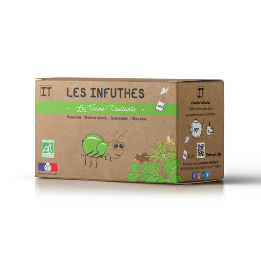 TISANE VAILLANTE - 20 SACHETS INDIVIDUELS