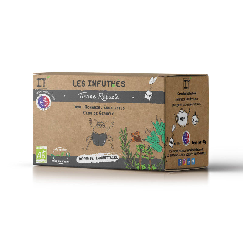 TISANE ROBUSTE - 20 SACHETS INDIVIDUELS